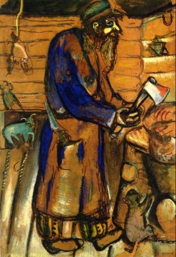 boucher Tableau Peinture - Boucher contemporain Marc Chagall